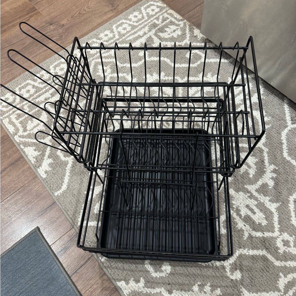 1pc Dish Racks, 3-Tier Dish Drying Rack For Kitchen Counters - Picture 2 of 2